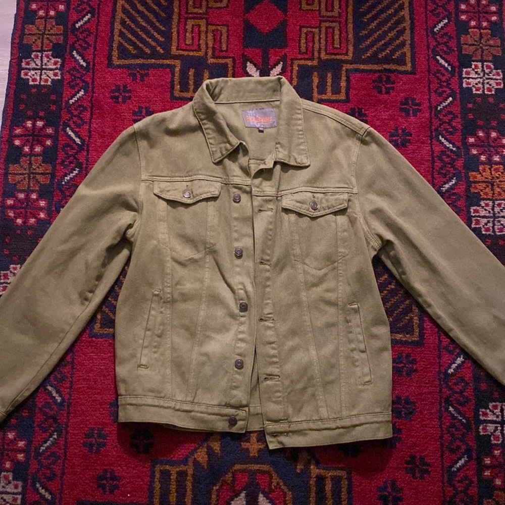 Mens Bleau Grandeur Khaki Jacket
